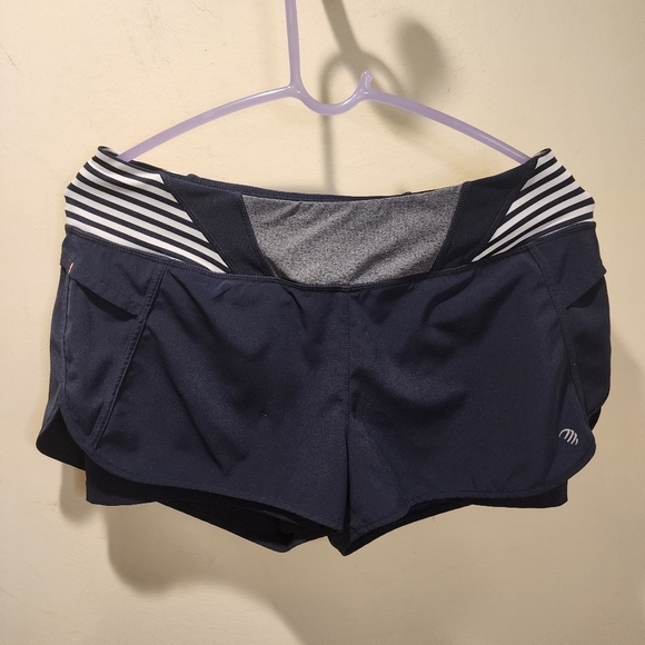 MPG women's navy athletic short size M - Picture 5 of 11